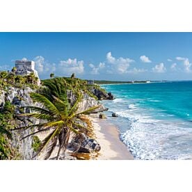 Tulum Beach Ruins 4469 Wallpaper Wall Mural