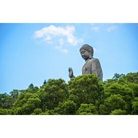 Hong Kong Buddha Lantau Island Wallpaper Wall Mural