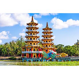 Lotus Pond Kaohsiung Taiwan Wallpaper Wall Mural