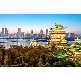 Lights of Nanchang China Wallpaper Wall Mural