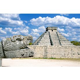 Chichen Itza Snake Pyramid 9112 Wallpaper Wall Mural