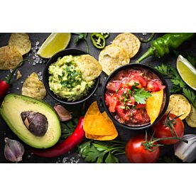 Guacamole Ingredients 0259 Wallpaper Wall Mural