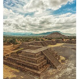 Teotihuacan Pyramid of the Sun 5860 Wallpaper Wall Mural