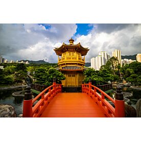 Nan Lian Garden Pagoda Kowloon Hong Kong Wallpaper Wall Mural