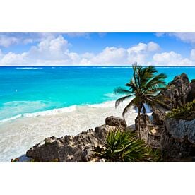 Tulum Beach 3480 Wallpaper Wall Mural