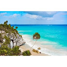 Tulum Beach 3589 Wallpaper Wall Mural