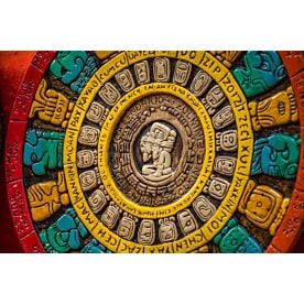 Mayan Calendar 3876 Wallpaper Wall Mural