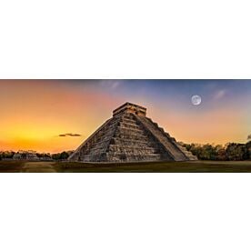 Chichen Itza Pyramid Sunset 3164 Wallpaper Wall Mural