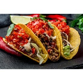 Beef Tacos 0289 Wallpaper Wall Mural