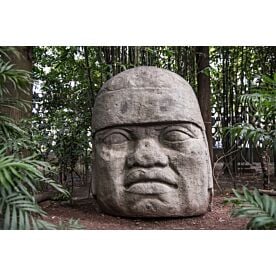 Olmec Head 4646 Wallpaper Wall Mural