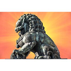 Guardian Lion at Forbidden City 8217 Wallpaper Wall Mural