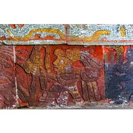 Templo Mayor Aztec Eagle Warriors 7941 Wallpaper Wall Mural