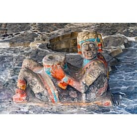 Aztec Chacmool Offering Statue 8286 Wallpaper Wall Mural