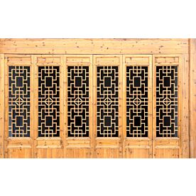 Traditional Chinese Doors 1908 Wallpaper Wall Mural