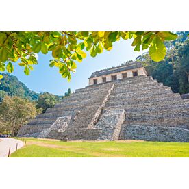 Palenque Pyramids 2422 Wallpaper Wall Mural