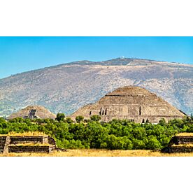 Teotihuacan Pyramids 4417 Wallpaper Wall Mural