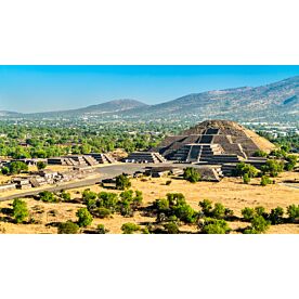 Teotihuacan Pyramid of the Moon 0815 Wallpaper Wall Mural