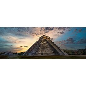 Chichen Itza Sunset 7326 Wallpaper Wall Mural