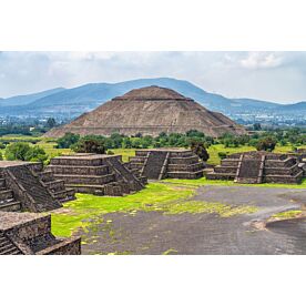 Teotihuacan Pyramids 3375 Wallpaper Wall Mural