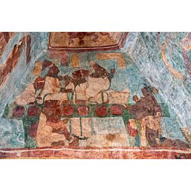 Bonampak Temple Murals 5455 Wallpaper Wall Mural