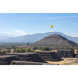 Teotihuacan Pyramid Balloon 4541 Wallpaper Wall Mural