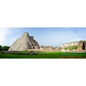 Uxmal Magician Pyramid 0857 Wallpaper Wall Mural