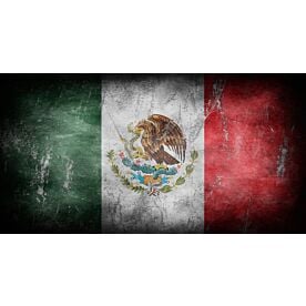 Mexico Flag illustration 6184 Wallpaper Wall Mural