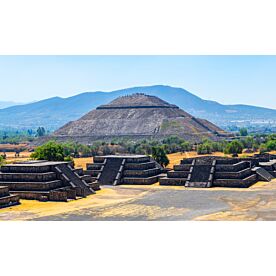 Teotihuacan Sun Pyramid 9644 Wallpaper Wall Mural