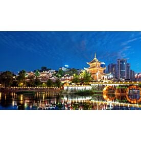 Jiaxiu Pavilion Guiyang China Wallpaper Wall Mural