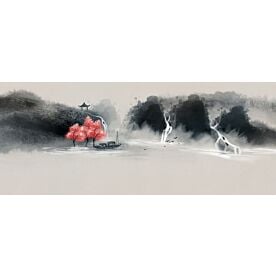 Chinese Landscape Ink Wash Painting 6956 Wallpaper Wall Mural