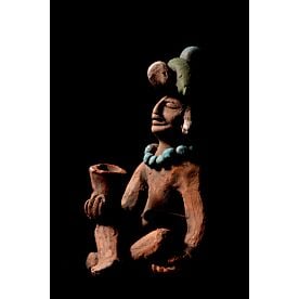 Mayan Shaman Figure 2560 Wallpaper Wall Mural