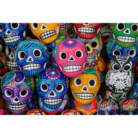 Sugar Skull Masks 0670 Wallpaper Wall Mural