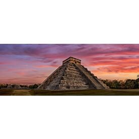 Chichen Itza Sunset 0857 Wallpaper Wall Mural