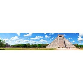 Mayan Pyramid Panorama 1618 Wallpaper Wall Mural