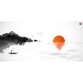 Chinese Ink Wash Landscape 4733 Wallpaper Wall Mural