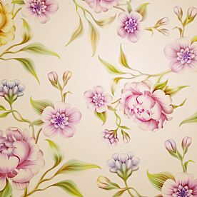 Vintage Peonies 4462 Wallpaper Wall Mural