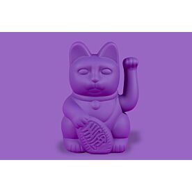 Manekin Neko in Purple Wallpaper Wall Mural