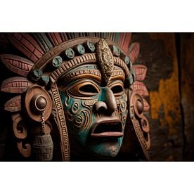 Mayan Style Graphic 9877 Wallpaper Wall Mural