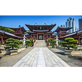 Chi Lin Buddhist Nunnery Hong Kong Wallpaper Wall Mural