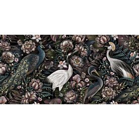 Exotic Birds and Flowers 5597 Wallpaper Wall Mural