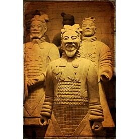 Chinese Terracotta Warriors 3976 Wallpaper Wall Mural