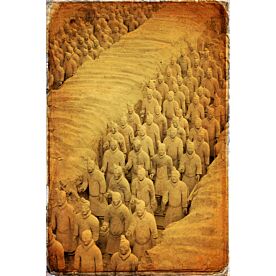 Chinese Terracotta Warriors 4070 Wallpaper Wall Mural