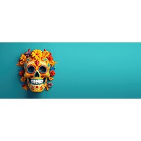 Sugar Skull Backdrop 6921 Wallpaper Wall Mural