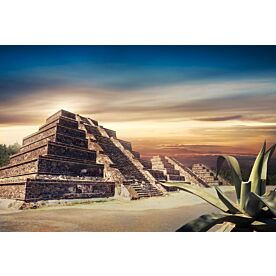 AI Mesoamerican Pyramid 3647 Wallpaper Wall Mural