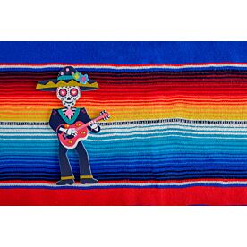 Catrina on Blanket 6464 Wallpaper Wall Mural