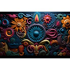 Embroidered Fantasy 5897 Wallpaper Wall Mural