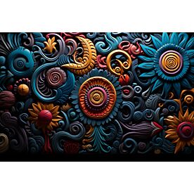 Embroidered Fantasy 3248 Wallpaper Wall Mural