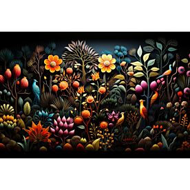 Embroidered Fantasy 3249 Wallpaper Wall Mural