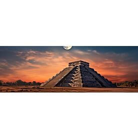 Mayan Pyramid illustration 3807 Wallpaper Wall Mural