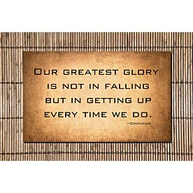 Confucius Says Get Up Wallpaper Wall Mural